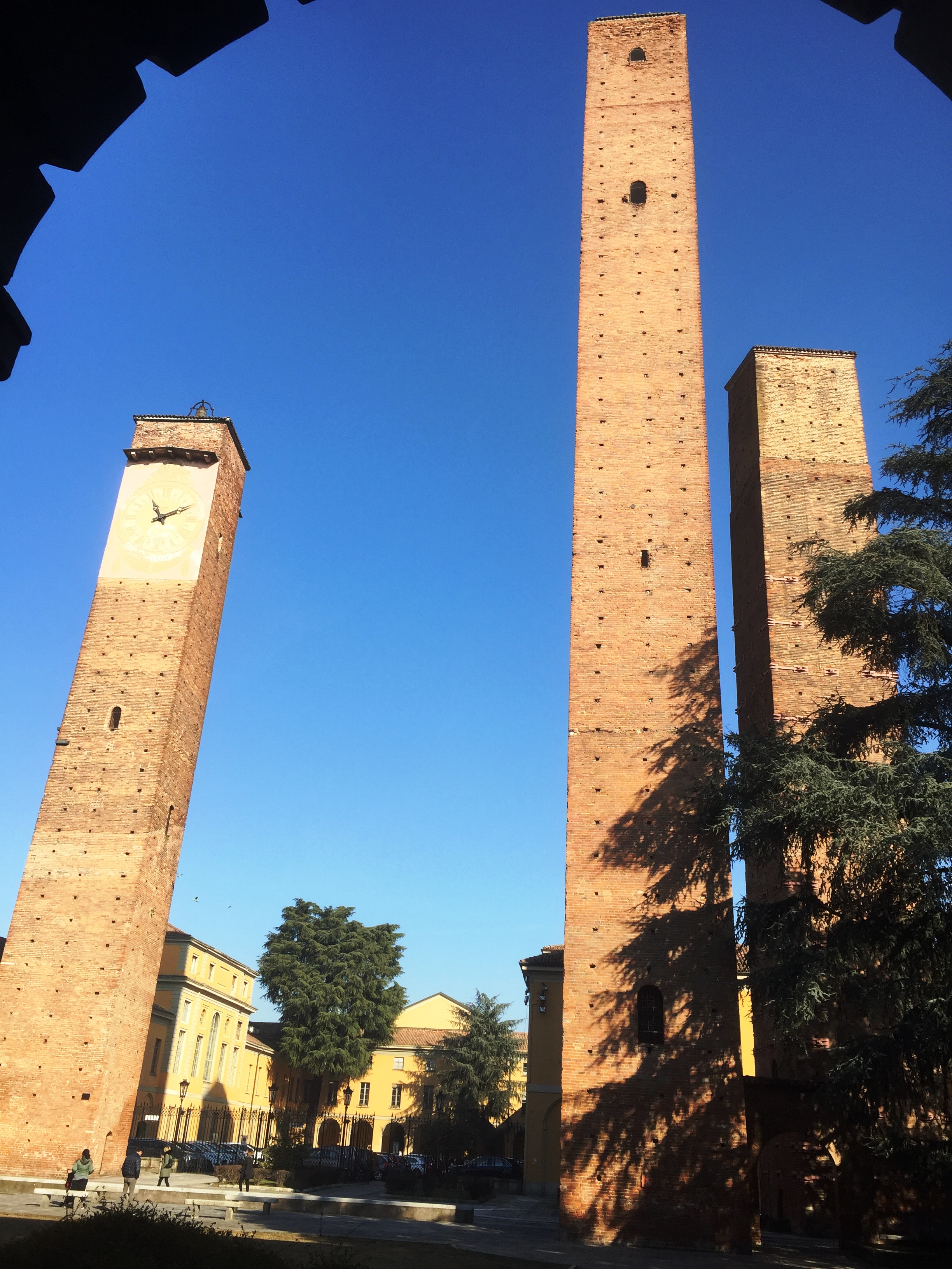 Torri medievali di Pavia - skyline storico